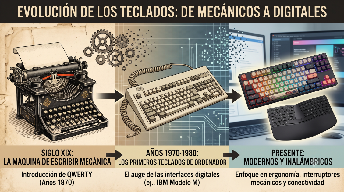 tipos-de-teclados-evolución